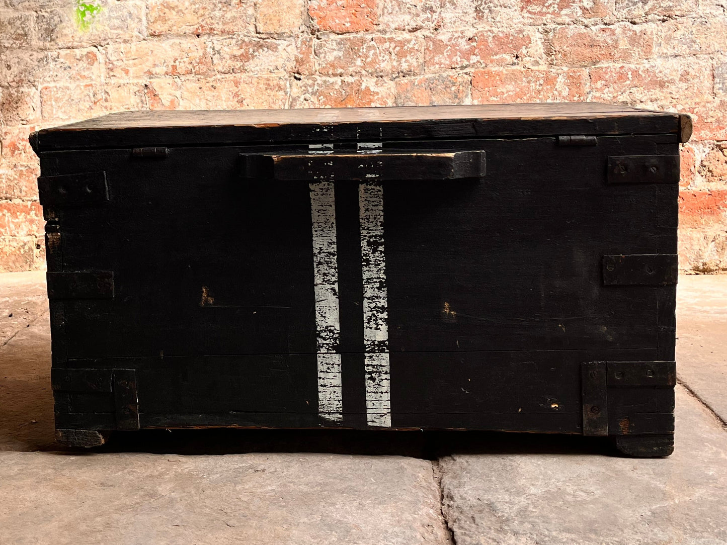 Antique pine chest