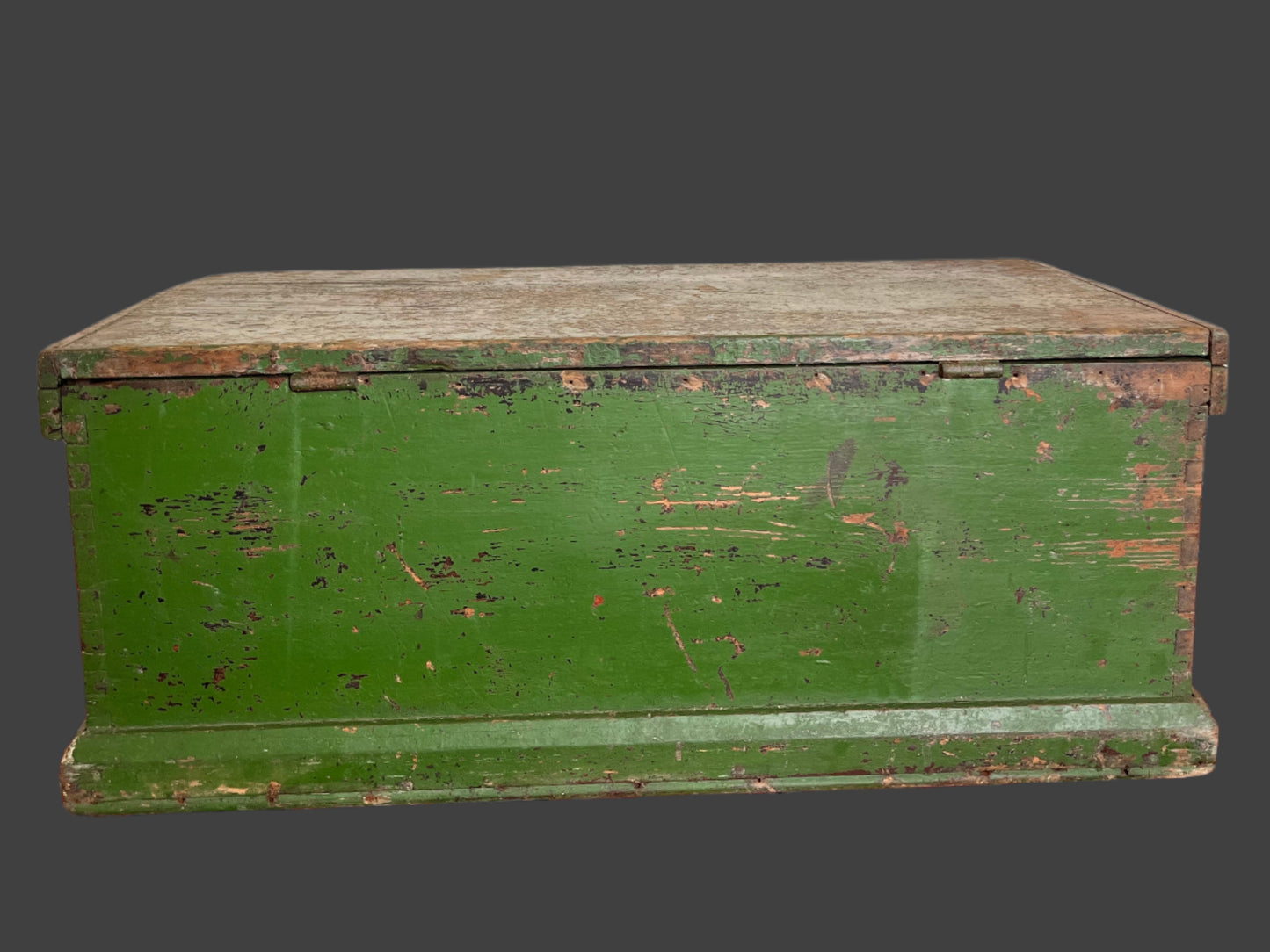 Antique Pine Blanket Box