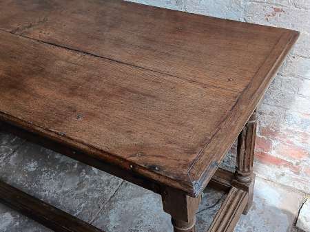 Antique Oak Alter/serving table