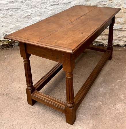 Antique Oak Alter/serving table