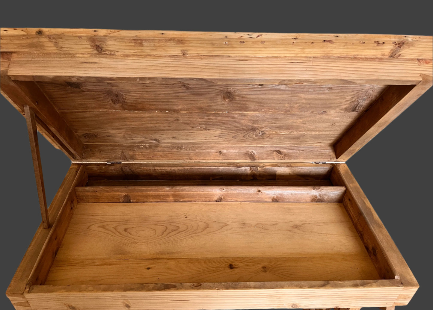 Pine Desk/Occasional Table use in music room Lyre