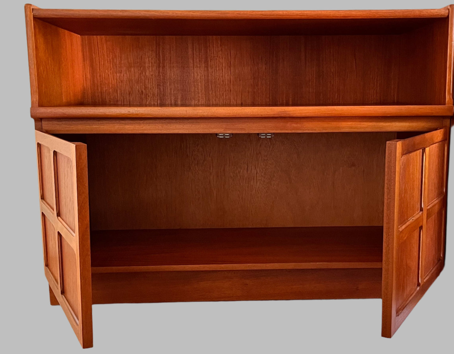 Vintage Nathan Squares Teak Sideboard