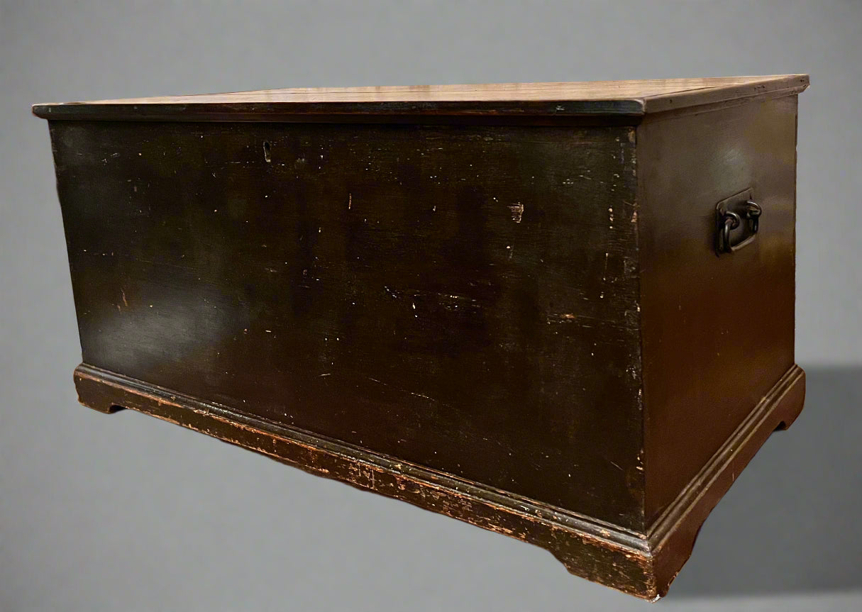 Vintage wooden chest