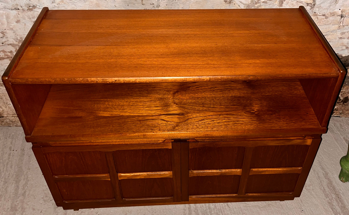 Vintage Nathan Squares Teak Sideboard