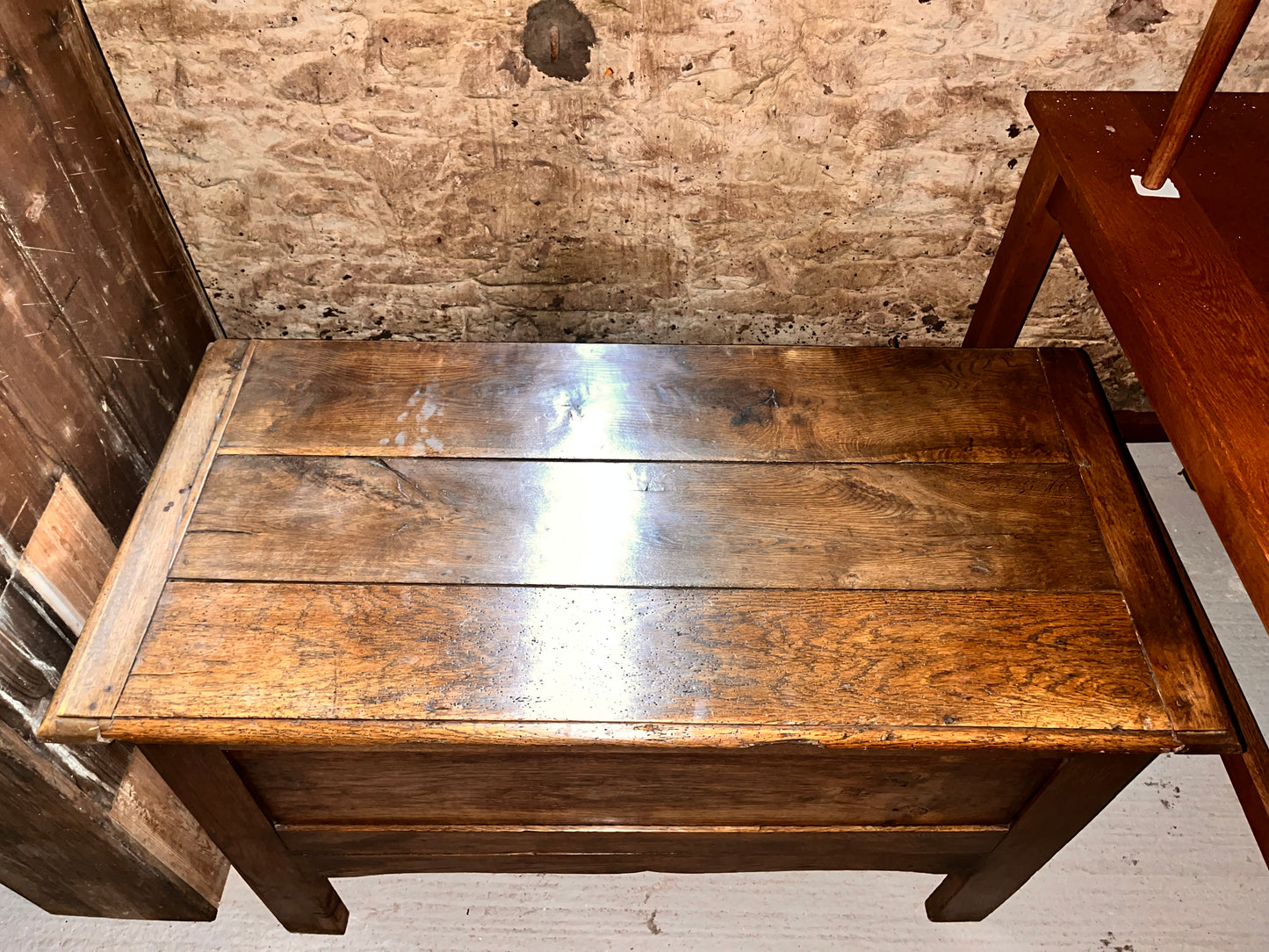 Antique Oak Coffer