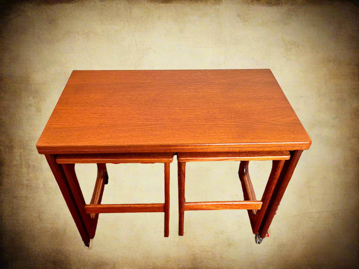Mid-century Modern Mcintosh Nest of Tables