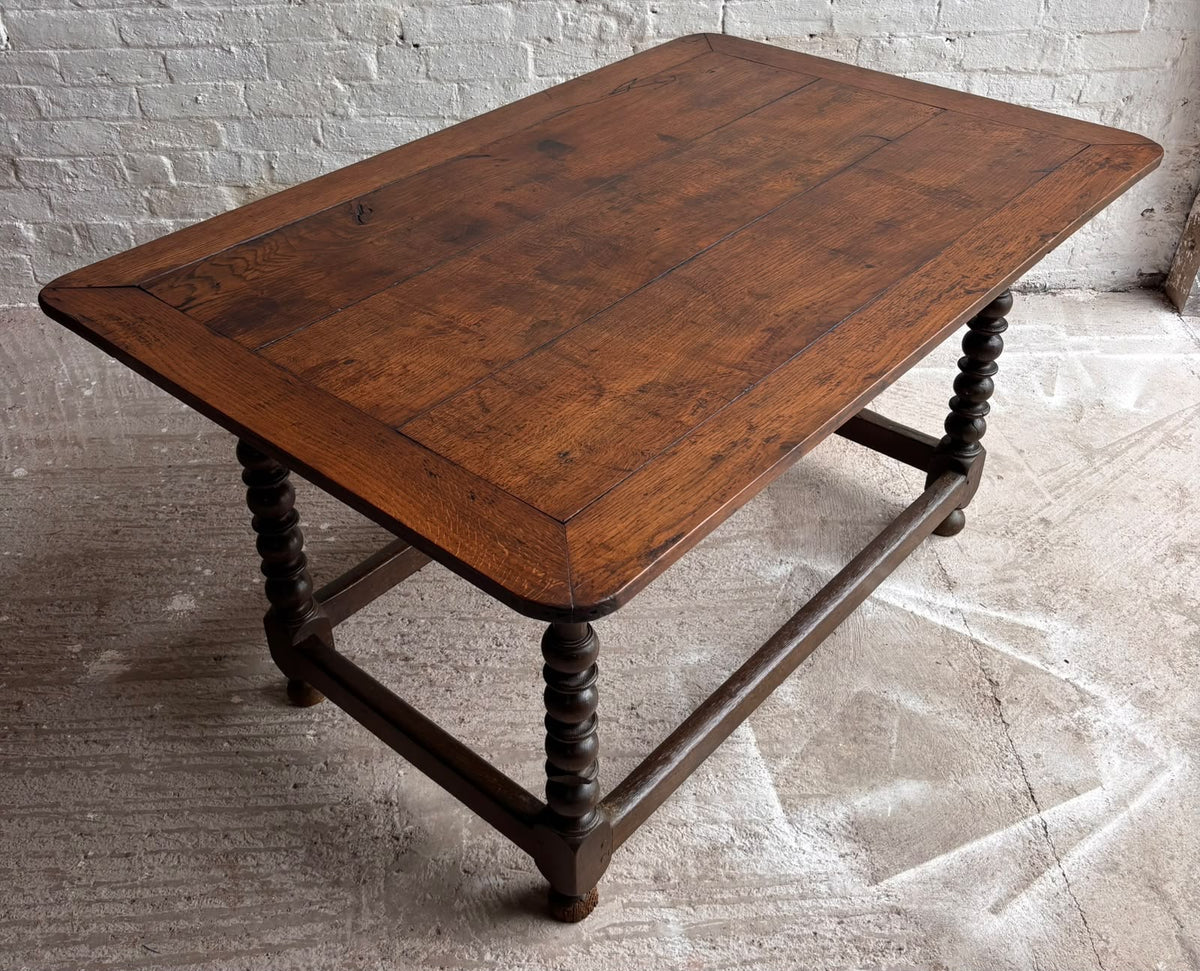 Antique Oak Refectory Table