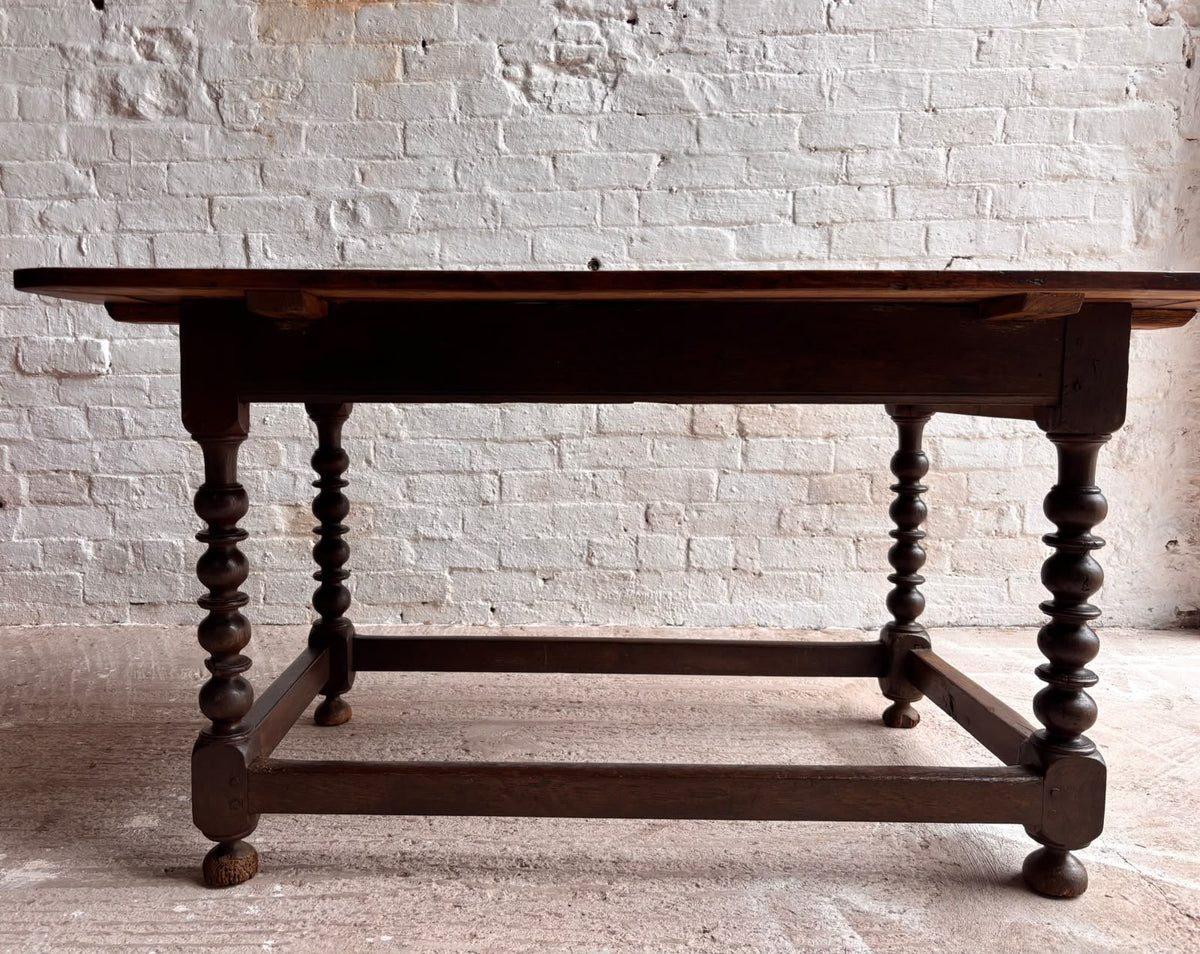 Antique Oak Refectory Table