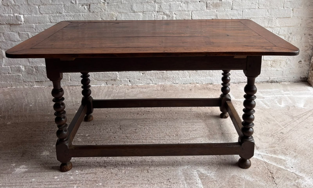 Antique Oak Refectory Table