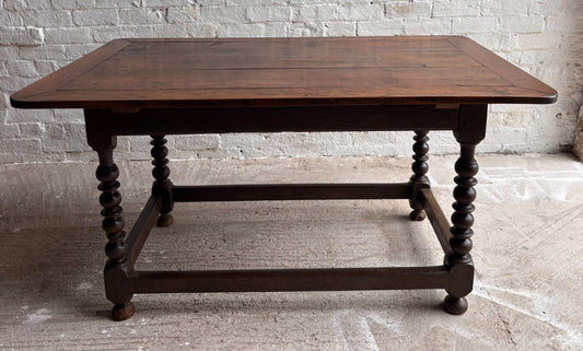 Antique Oak Refectory Table