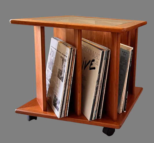 Retro Teak Coffee Table with Storage