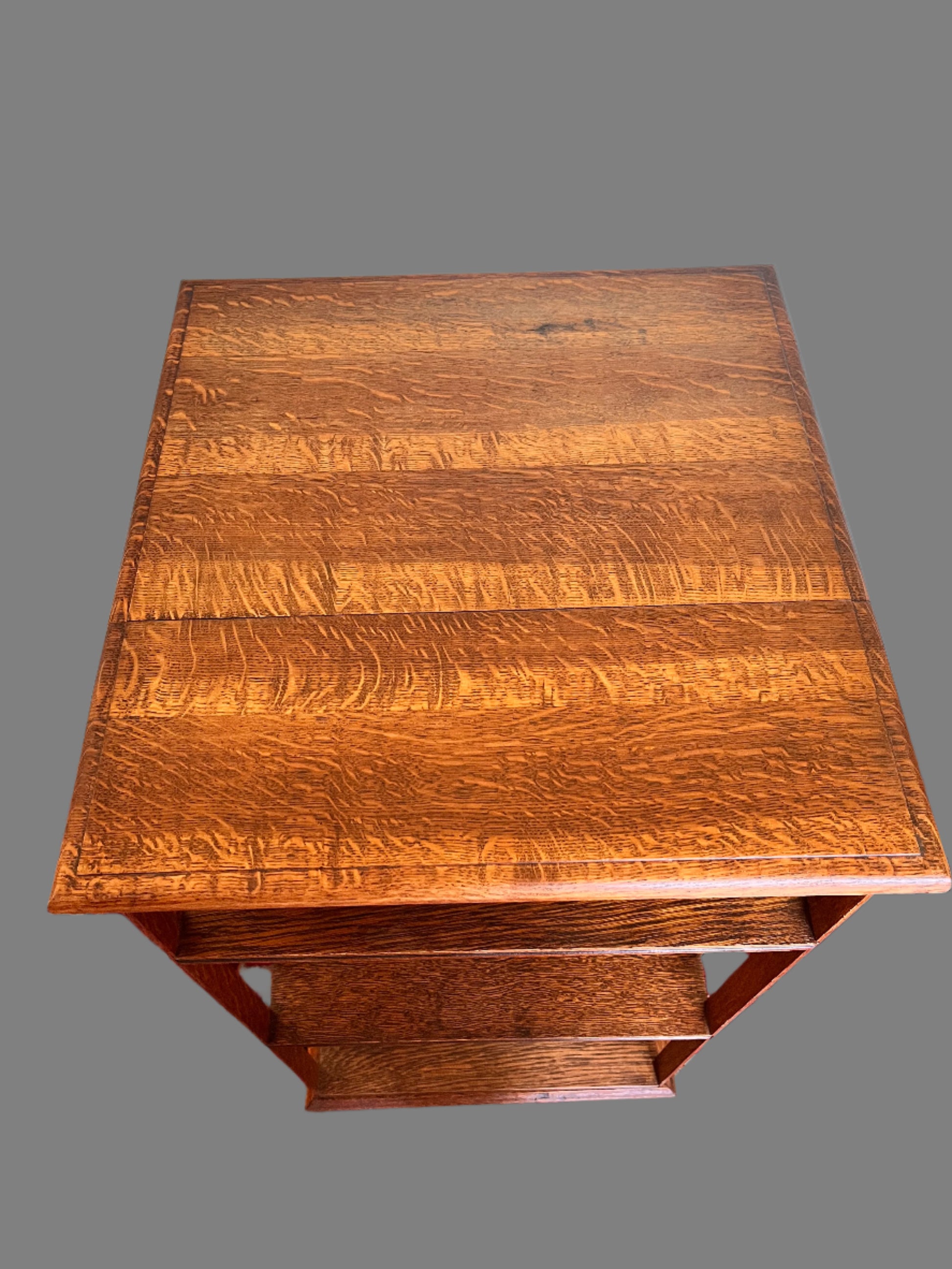 Revolving Oak Bookcase early 1900's