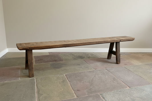 Antique Pig Bench Oak