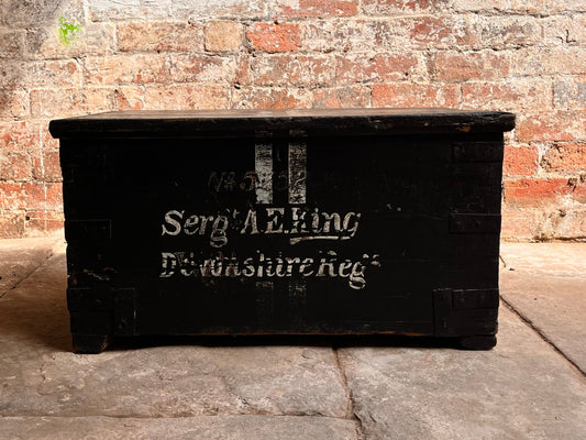 Antique pine chest