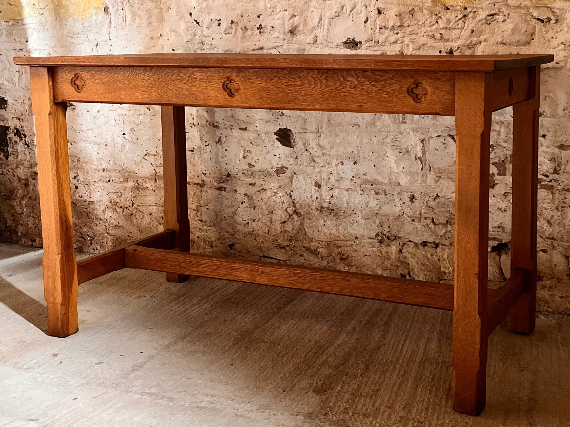 Oak alter/Serving table.  Oak kitchen island