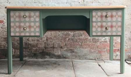 Mid century teachers desk.