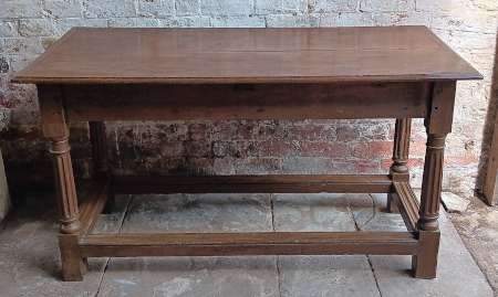 Antique Oak Alter/serving table