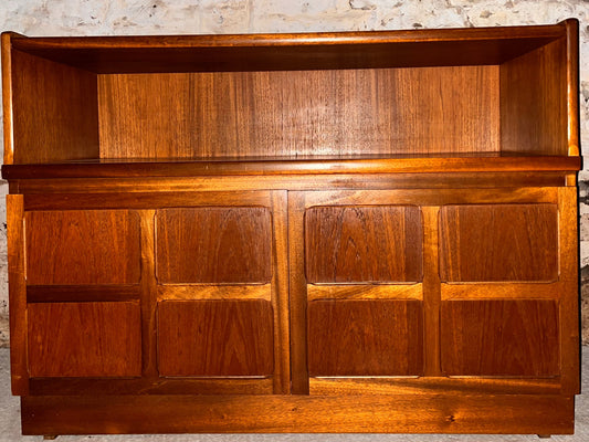 Vintage Nathan Squares Teak Sideboard
