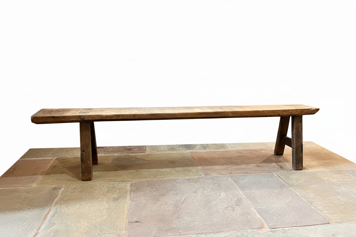 Antique Pig Bench Oak