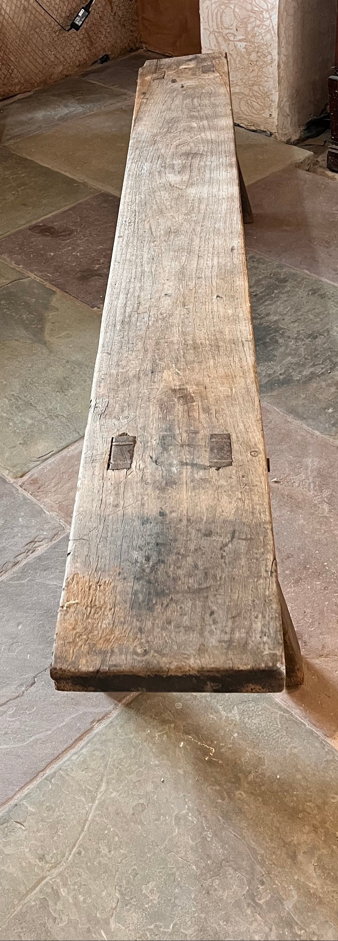 Antique Pig Bench Oak