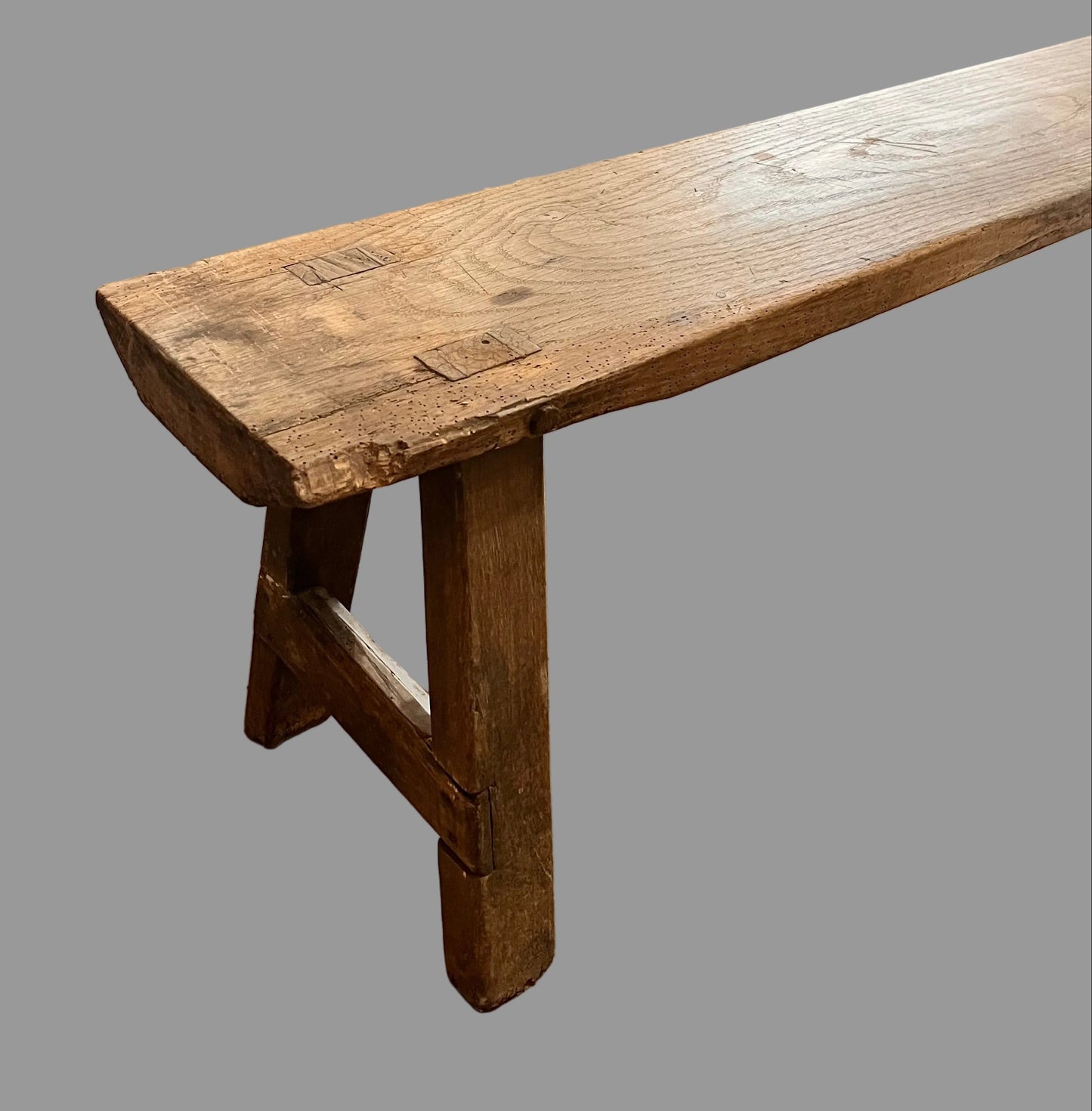 Antique Pig Bench Oak