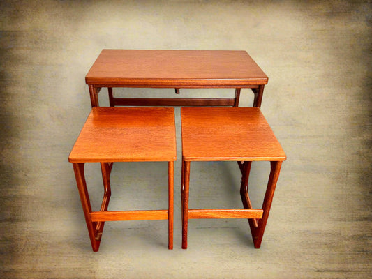Mid-century Modern Mcintosh Nest of Tables