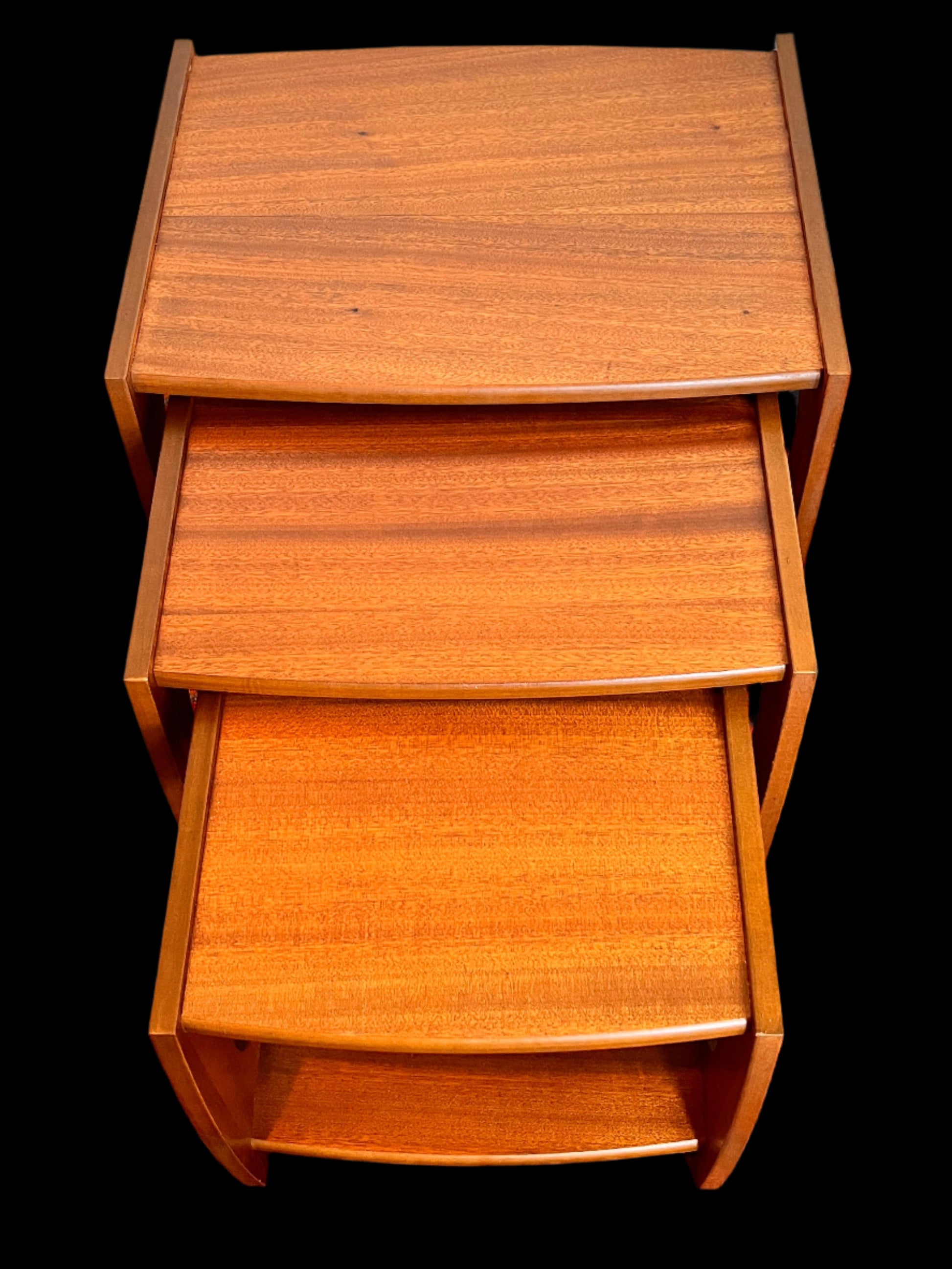 Mid-century Modern Nest of 3 Tables