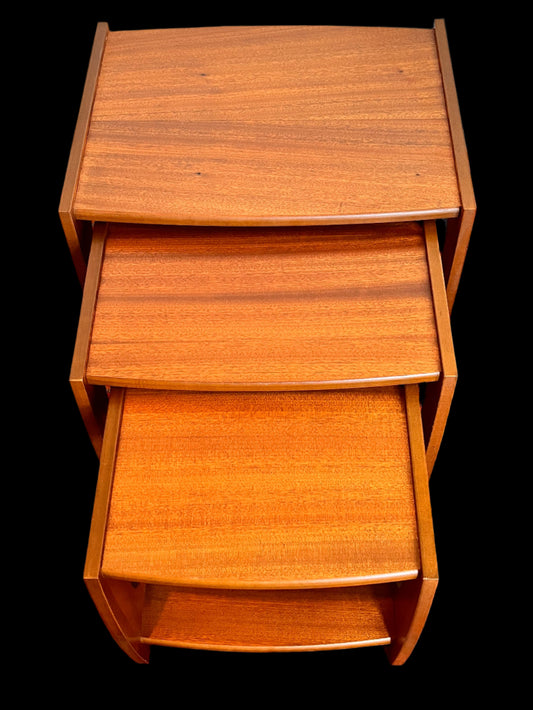 Mid-century Modern Nest of 3 Tables