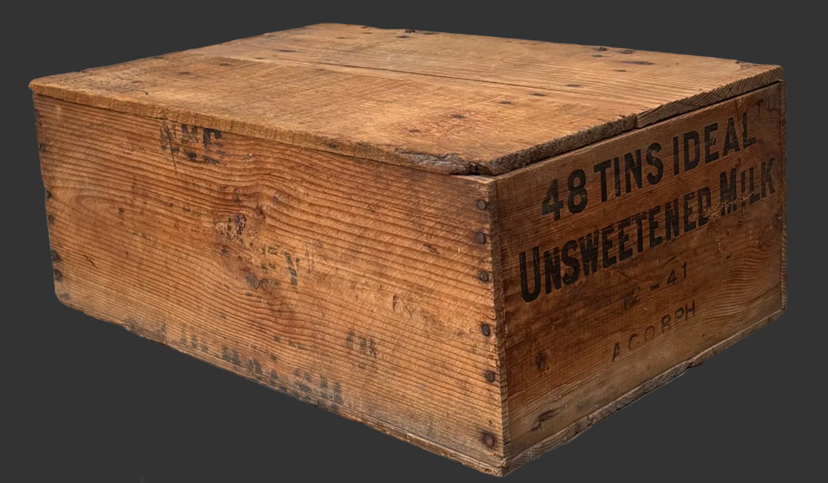 Vintage Nestle Ltd Wooden Crate