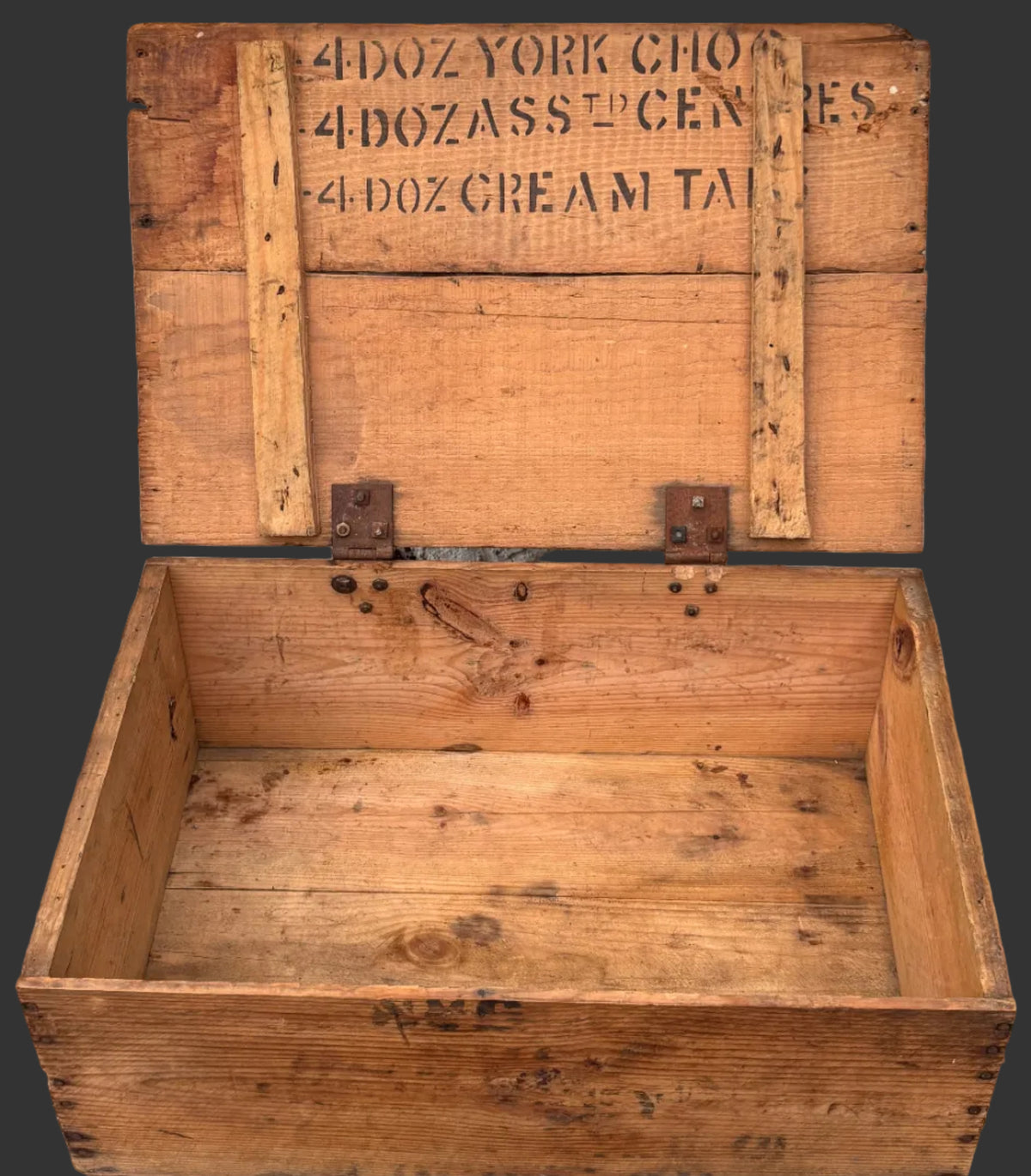 Vintage Nestle Ltd Wooden Crate