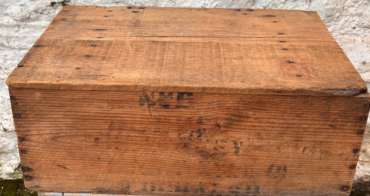 Vintage Nestle Ltd Wooden Crate