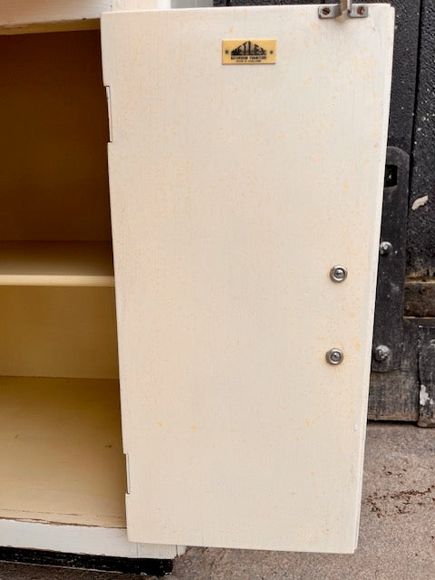 Vintage dentist style cabinet