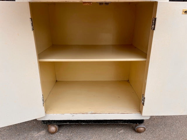 Vintage dentist style cabinet