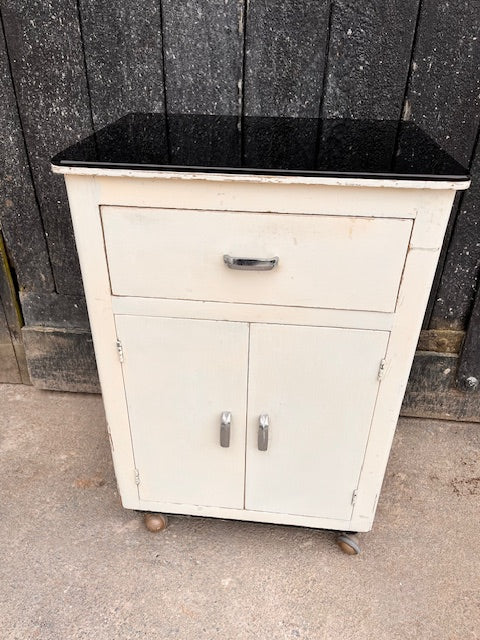 Vintage dentist style cabinet