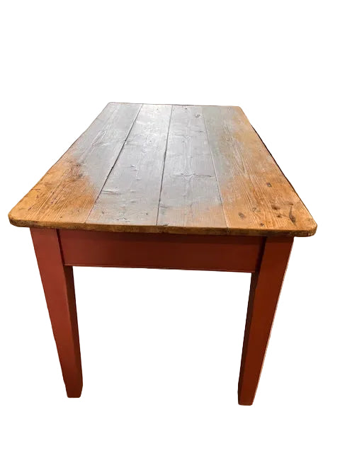 Antique Pine Farmhouse Table